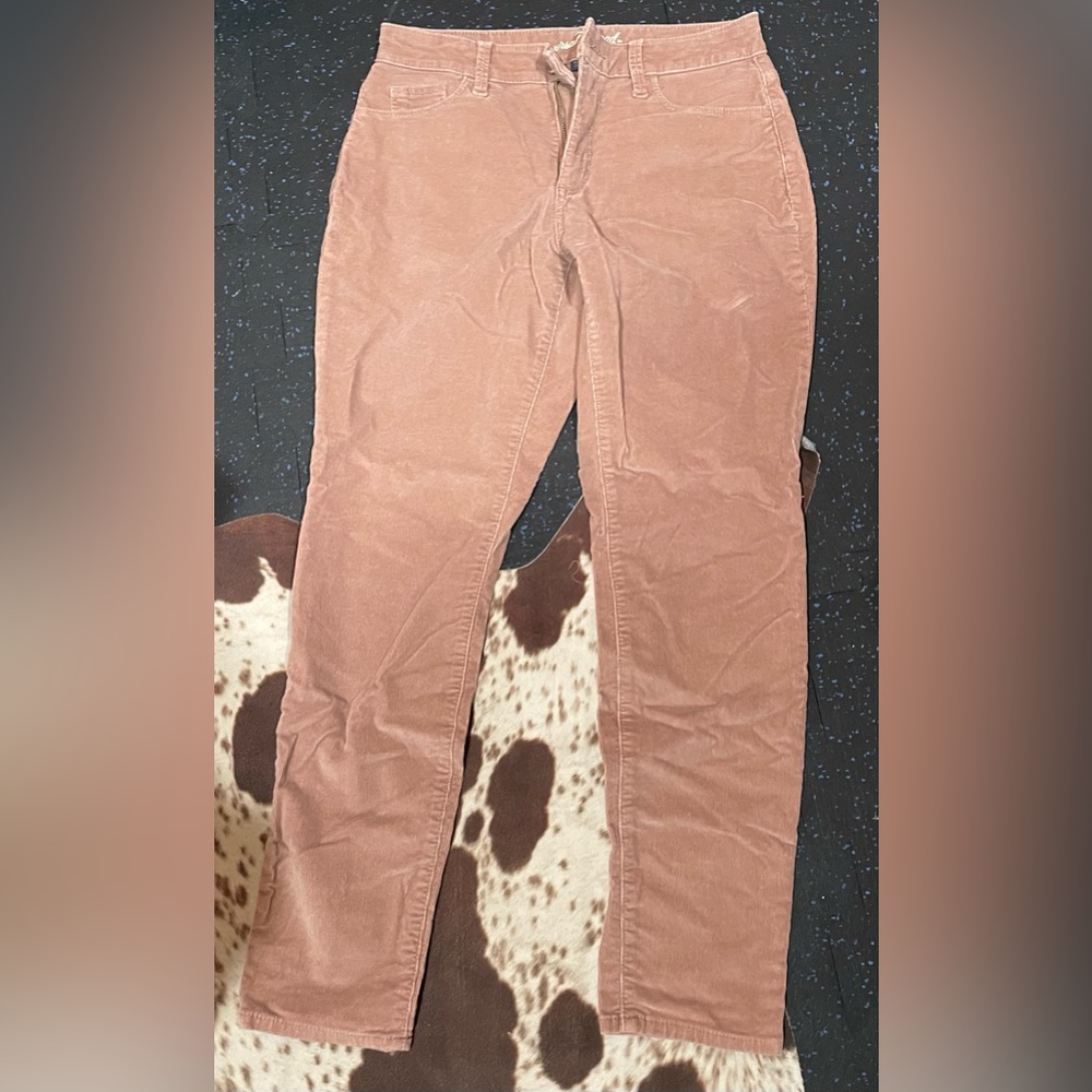 Corduroy jeans.